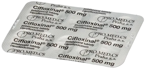 CIFLOXINAL 500 mg potahované tablety