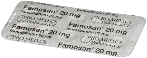 FAMOSAN 20 mg potahované tablety