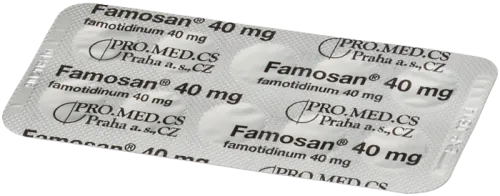 FAMOSAN 40 mg potahované tablety