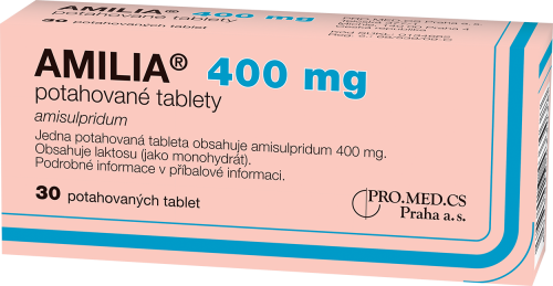 Amilia 400 mg potahované tablety