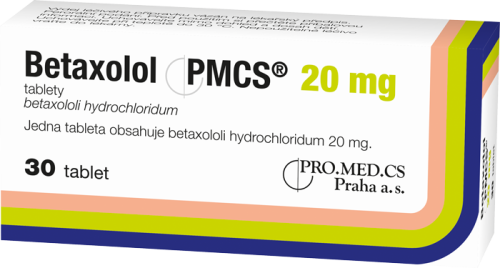 Betaxolol PMCS 20 mg tablety