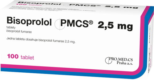 Bisoprolol PMCS 2,5 mg tablety