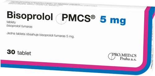 Bisoprolol PMCS 5 mg tablety