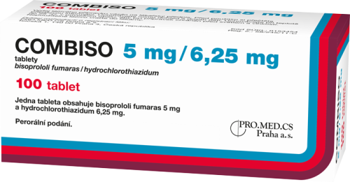 COMBISO 5 mg/6,25 mg tablety