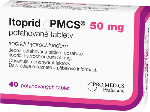 Itoprid PMCS 50 mg potahované tablety