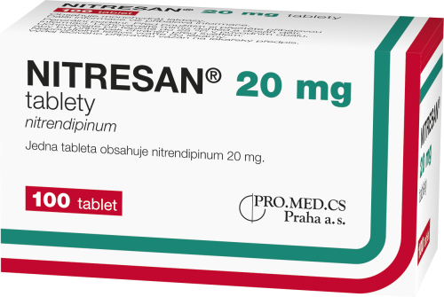 NITRESAN 20 mg tablety