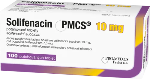 Solifenacin PMCS 10 mg potahované tablety