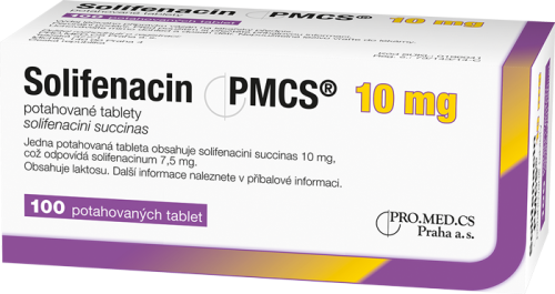 Solifenacin PMCS 10 mg potahované tablety