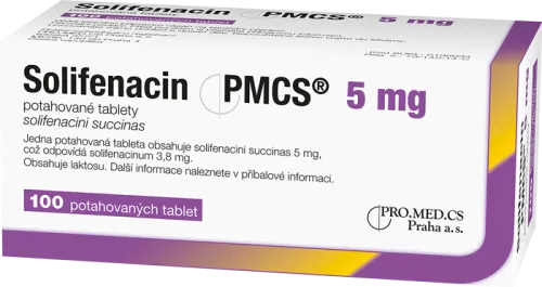Solifenacin PMCS 5 mg potahované tablety
