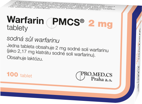 Warfarin PMCS 2 mg tablety