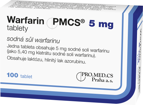 Warfarin PMCS 5 mg tablety
