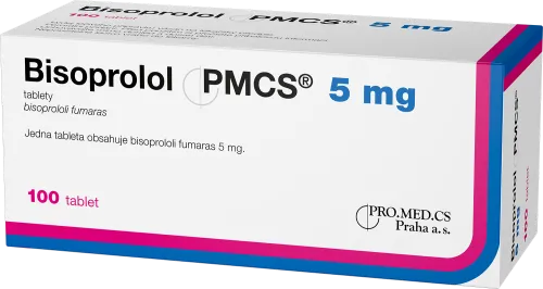 Bisoprolol PMCS 5 mg tablety