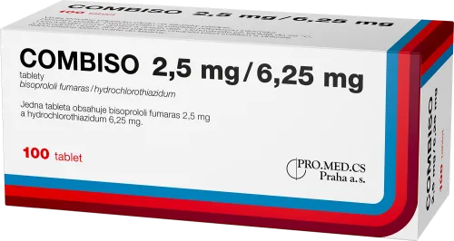 COMBISO 2,5 mg/6,25 mg tablety