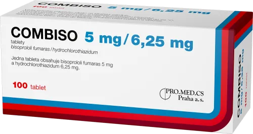 COMBISO 5 mg/6,25 mg tablety