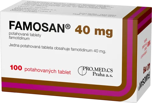 FAMOSAN 40 mg potahované tablety