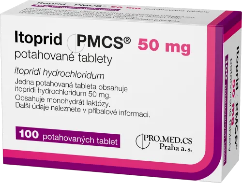 Itoprid PMCS 50 mg potahované tablety