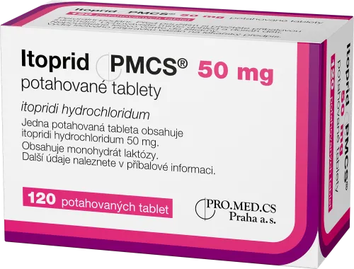 Itoprid PMCS 50 mg potahované tablety