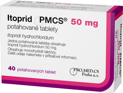 Itoprid PMCS 50 mg potahované tablety