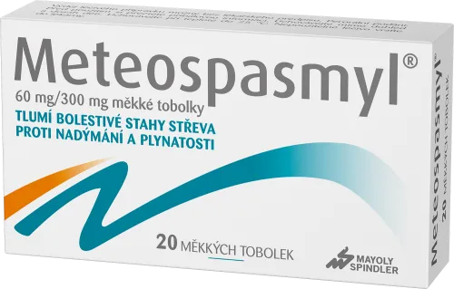 Meteospasmyl 60 mg/300 mg měkké tobolky