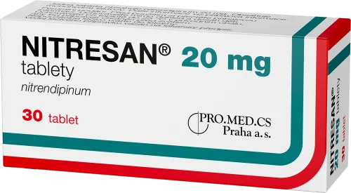 NITRESAN 20 mg tablety