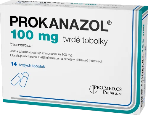 PROKANAZOL 100 mg tvrdé tobolky