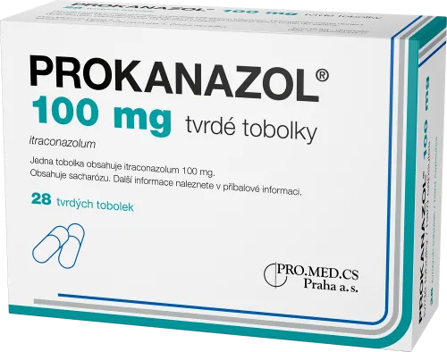 PROKANAZOL 100 mg tvrdé tobolky