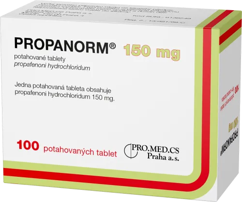 PROPANORM 150 mg potahované tablety