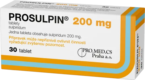 PROSULPIN 200 mg tablety