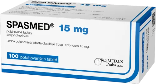 SPASMED 15 mg potahované tablety