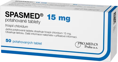 SPASMED 15 mg potahované tablety