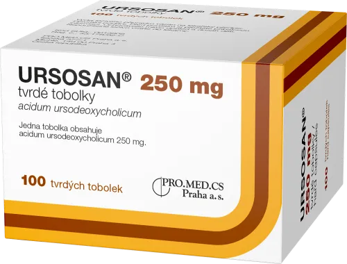 URSOSAN 250 mg tvrdé tobolky