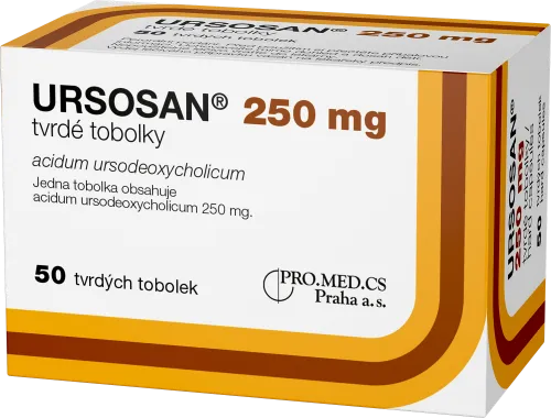 URSOSAN 250 mg tvrdé tobolky