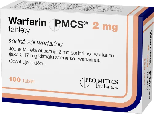 Warfarin PMCS 2 mg tablety