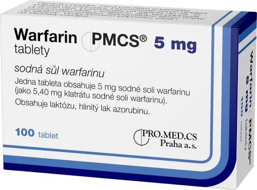 Warfarin PMCS 5 mg tablety