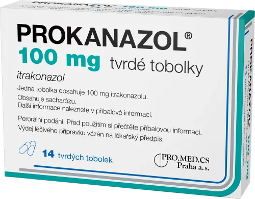PROKANAZOL 100 mg tvrdé tobolky