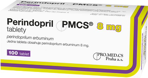 Perindopril PMCS 8 mg tablety