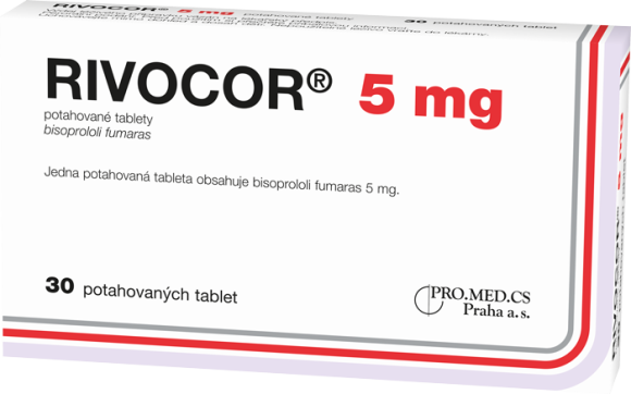 RIVOCOR 5 mg potahované tablety