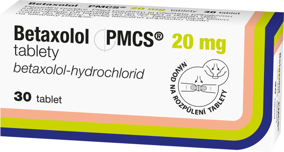 Betaxolol PMCS 20 mg tablety