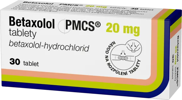 Betaxolol PMCS 20 mg tablety