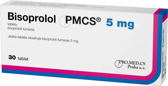 Bisoprolol PMCS 5 mg tablety