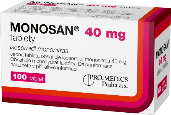 MONOSAN 40 mg tablety