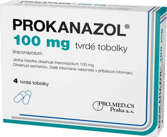 PROKANAZOL 100 mg tvrdé tobolky