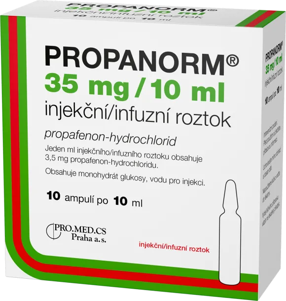 PROPANORM 35 mg/10 ml injekční/infuzní roztok