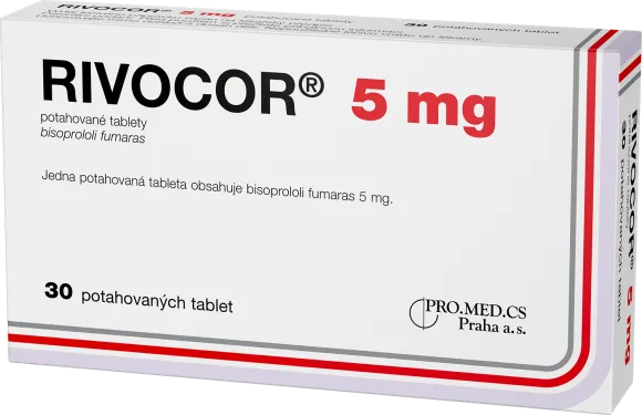 RIVOCOR 5 mg potahované tablety