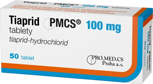 Tiaprid PMCS 100 mg tablety