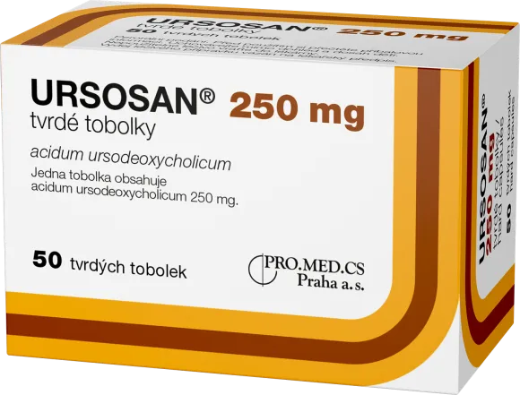 URSOSAN 250 mg tvrdé tobolky