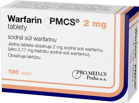 Warfarin PMCS 2 mg tablety