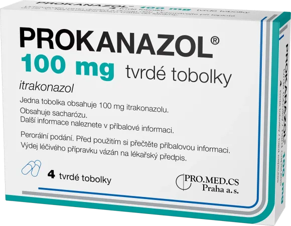PROKANAZOL 100 mg tvrdé tobolky