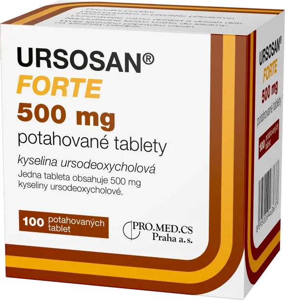 URSOSAN FORTE 500 mg potahované tablety